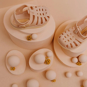 Сандалии пляжные Mrs. Ertha "Cloud Pink", розовый рассвет